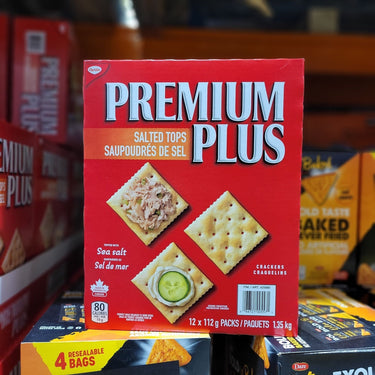 Image of Premium Plus Crackers Salted Tops - 1 x 1.35 Kilos